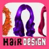 Girly Hair Design - Wig Salon to Change Hairtyle & Color App Delete