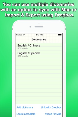 Vocab - Learn and Improve Foreign Language Vocabulary screenshot 4