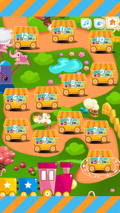Screenshot #1 pour Sweet Cake Dining Car 2 Free - Girl cooking matching blast puzzle game
