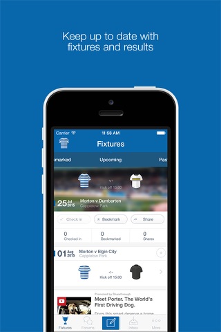 Fan App for Greenock Morton FC screenshot 2