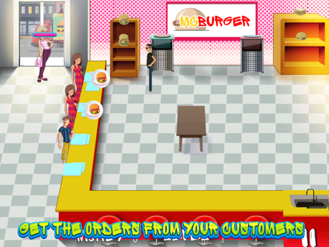 Screenshot #5 pour Burger Cooking - Meilleur Chef dans l'histoire de la cuisine