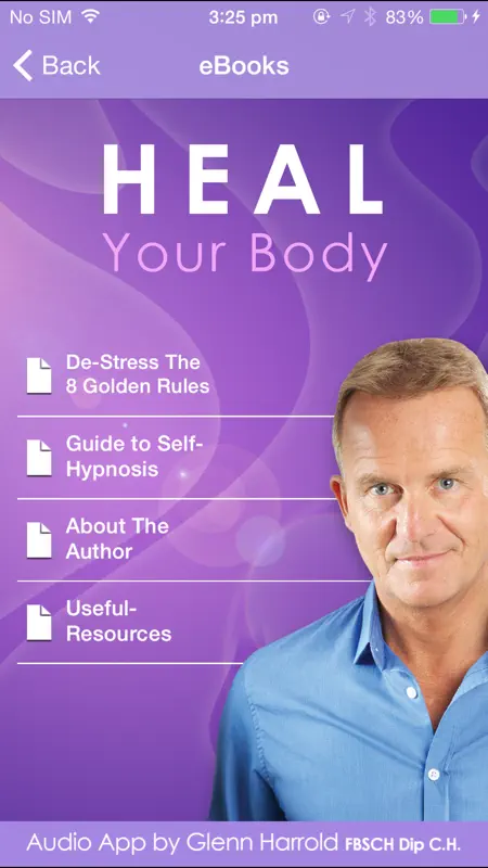 Heal Your Body by Glenn Harrold: Hypnotherapy for Health & Self-Healing screenshot 4 of 5
