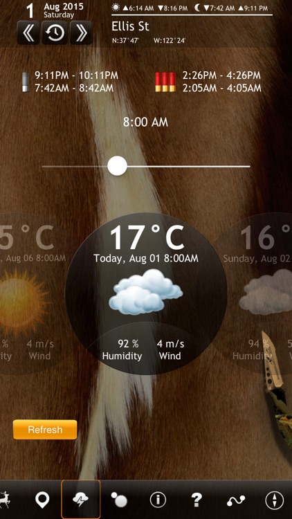 Solunar Calendar - Best Hunting Times and Feeding screenshot-3