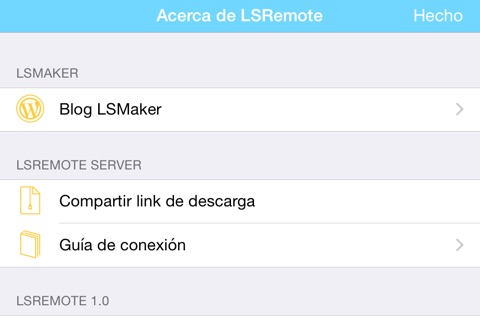 LSRemote screenshot 2