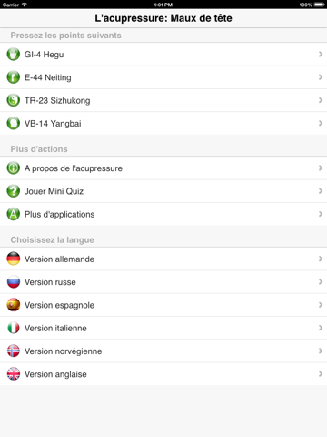 Screenshot #4 pour L'acupressure: Maux de tête