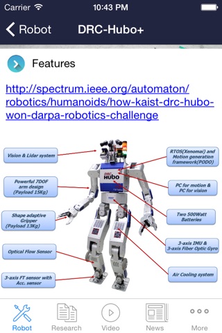 HUBO (KAIST Humanoid Robot) screenshot 2
