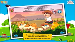 Kisah Kancil Mencuri Mentimun - Cerita Anak Interaktif screenshot #2 for iPhone