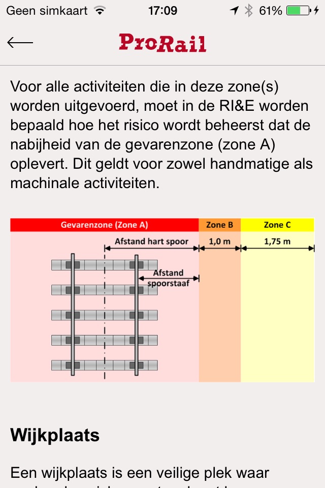 ProRail Veiligheidsapp screenshot 3