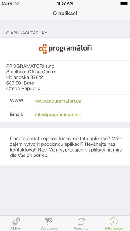 Zásilky screenshot-4