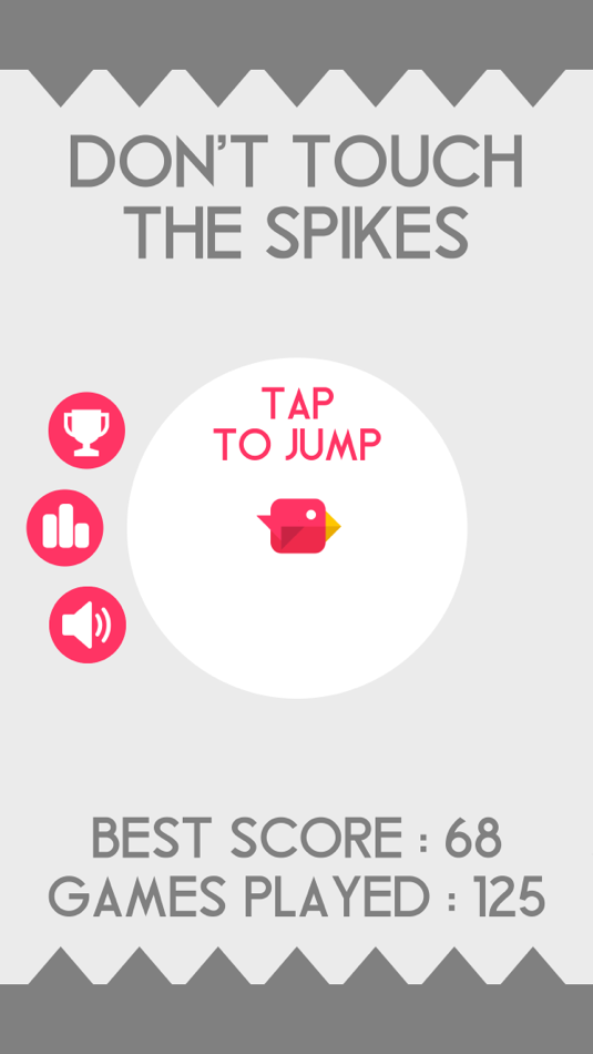 #1. Don't Touch The Spikes (iOS) Bởi: Ketchapp