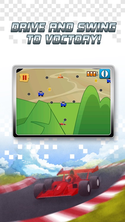 Car Slingshot: Fast Traffic Getaway Racer