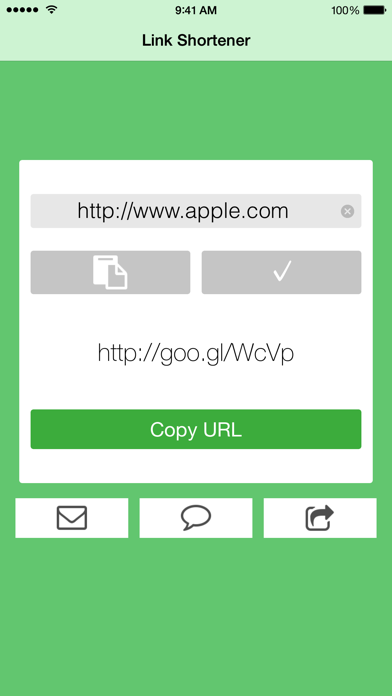 Link Shortener - Shorten URLs With goo.glのおすすめ画像1