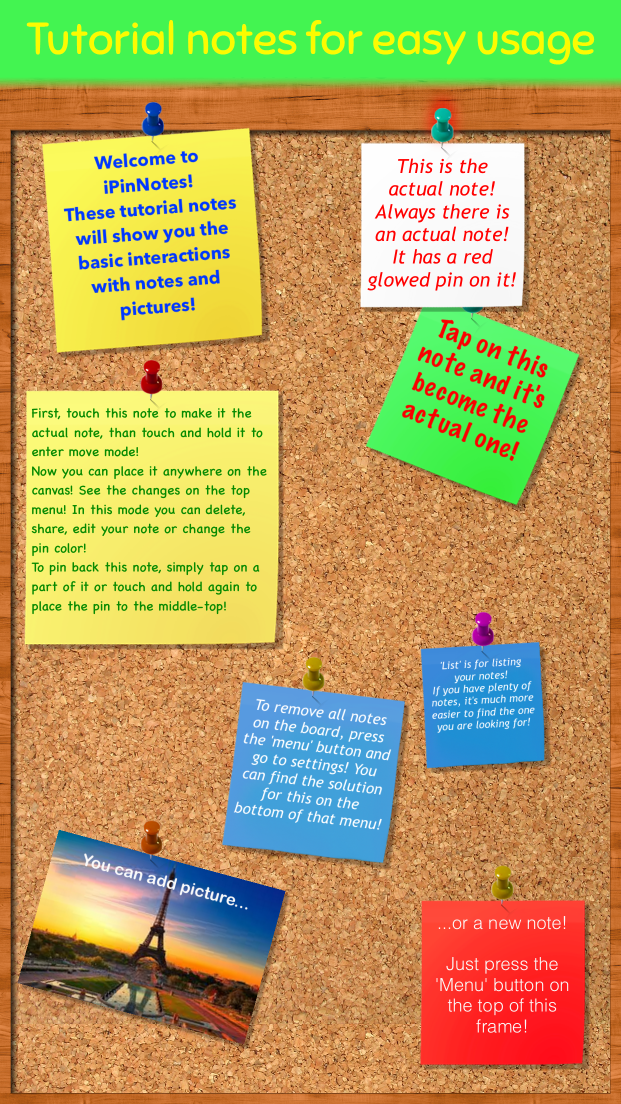 iPinNotes screenshot 5