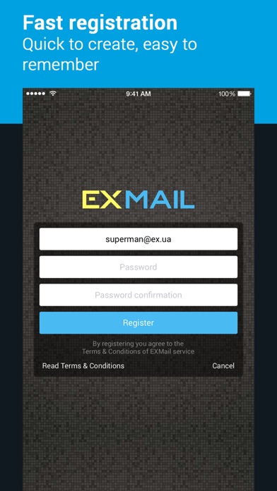 Screenshot #2 pour EX Mail - More than just email