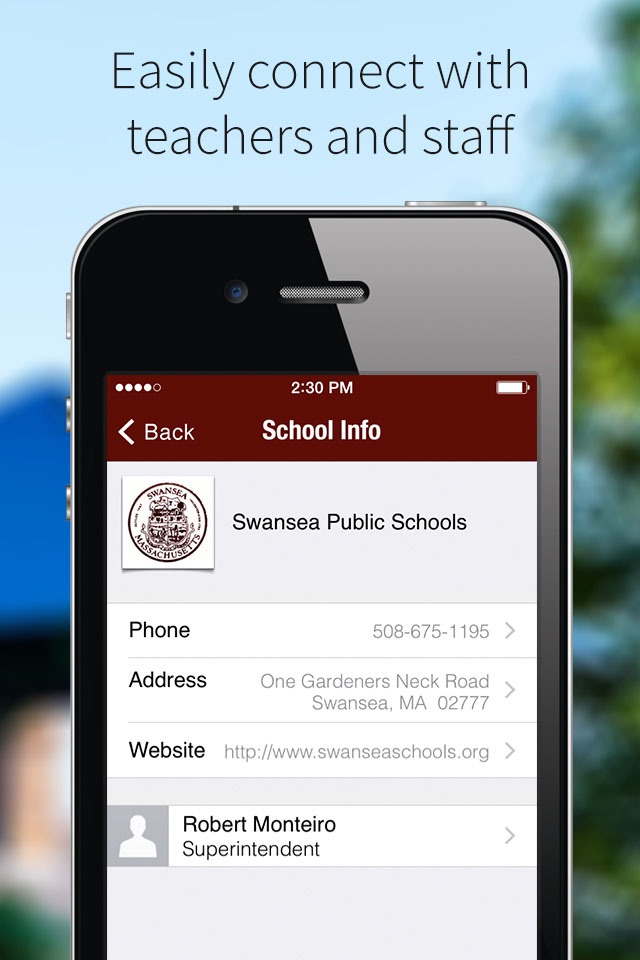 Swansea Public Schools screenshot 2