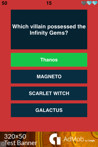 Trivia for Marvel - Fan Quiz for the Marvel Super Heroes - Collector's Edition screenshot 3