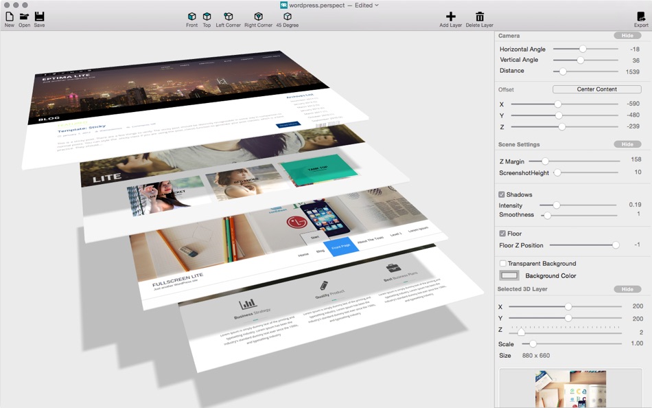 #4. Perspective.rocks (macOS) Podle: Vivid Planet Software