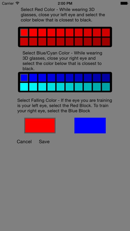 Lazy Eye Therapy: Blocks