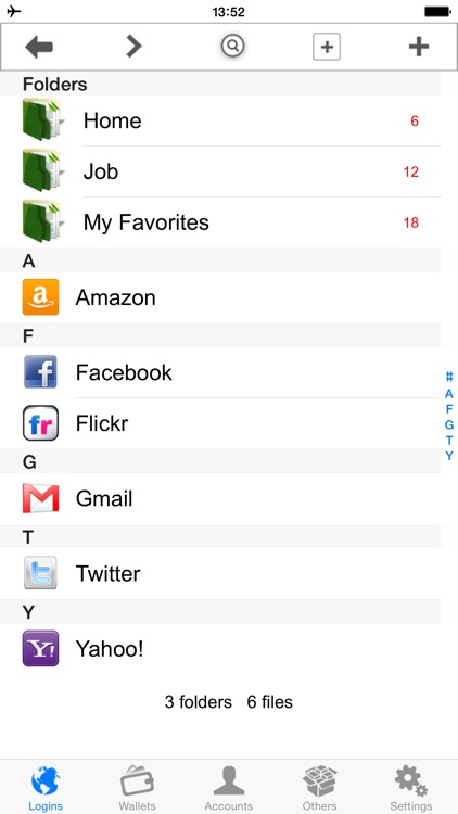 Password Manager Vault - FingerPrint Lock Account Wallet &1 Secure Passcode Safe