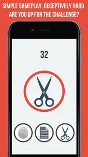 rps - rock paper scissors challenge iphone screenshot 2