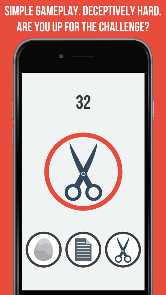 #2. RPS - Rock Paper Scissors Challenge (iOS) 由: Ichiban Mobile