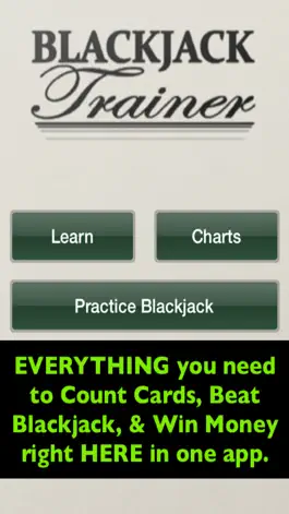 Game screenshot Blackjack Card Counting Trainer Free apk