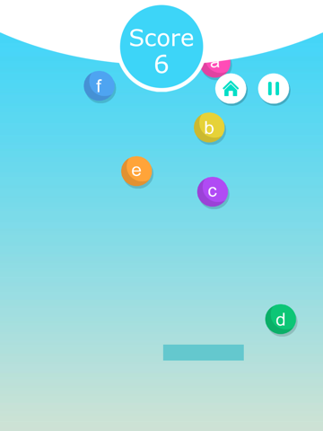 ABC 123 Bouncing Ball Learning Game iPad screenshot