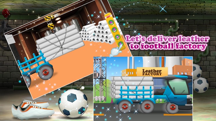 Football Factory – Soccer ball maker & simulator game for kids