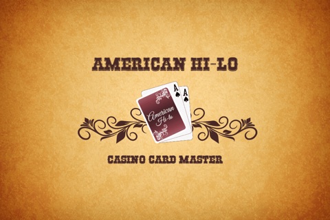 American HiLo Casino Card Master Pro - Best Las Vegas casino game screenshot 2