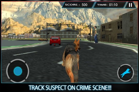 Cop Dog Arrest Criminal in Town screenshot 4