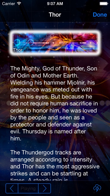 Thundergod - Naturespace Thunderstorm Lightning and Rain Storm Sounds to help you sleep meditate and relax