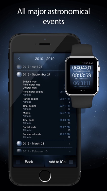 Deluxe Moon Pro - Moon Phases Calendar screenshot-3