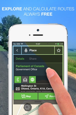 NLife Canada Premium - Offline GPS Navigation & Maps screenshot 3