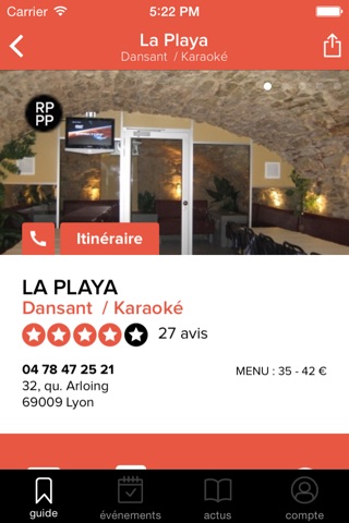Le Petit Paumé - Le guide gratuit des restaurants et des sorties à Lyon screenshot 2
