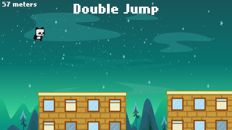 Panda run jump up Punk - FREE screenshot-3