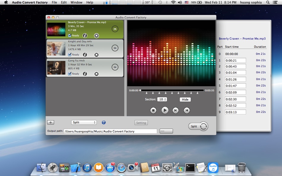 #5. Audio Convert Factory (macOS) By: 华芳 刘