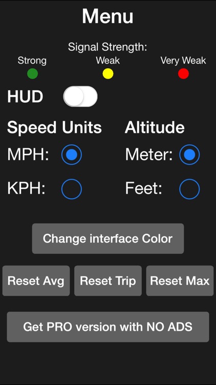 Speedometer. Free - Top Speed, Average Speed, Direction, Elevation, Trip, Fast