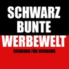 Schwarzbunte Werbewelt