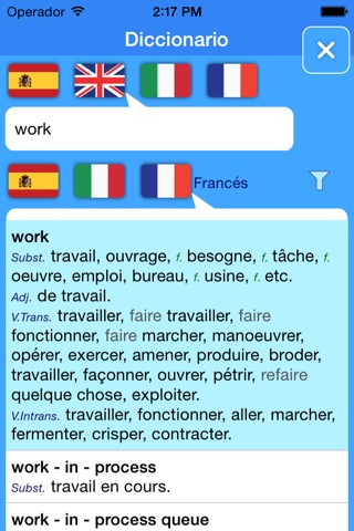 Translator Suite English-French (Offline) screenshot 3