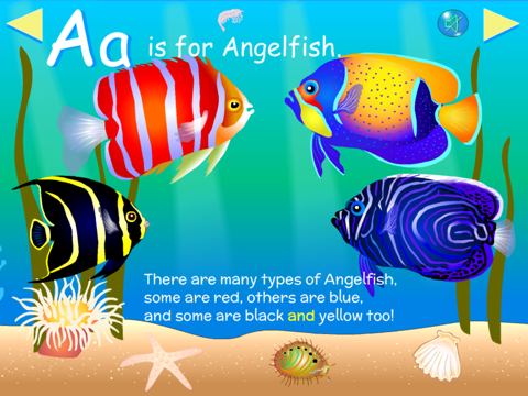 Screenshot #5 pour Fish & Sea Creatures ABCs