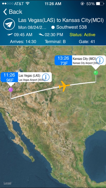 Kansas City Airport Pro (MCI) + Flight Tracker