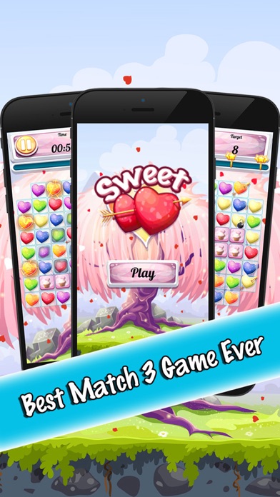 Screenshot #1 pour Bonbons Sweet Hearts