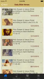 daily bible verses app iphone screenshot 2