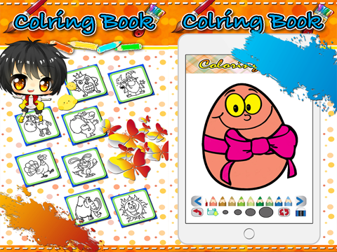 Screenshot #5 pour animal cartoon coloring book pour enfant 2