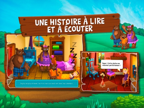 Screenshot #6 pour Boucle d'or et les Trois Ours - Cherche et Trouve