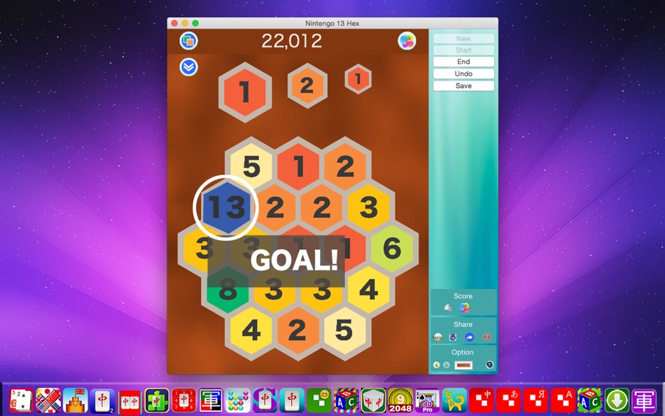 #3. Nintengogo 13 Hex Free - Merge Endlessly - Relax Infinitely for Mac OS X (macOS) 由: Shen Zhongyuan