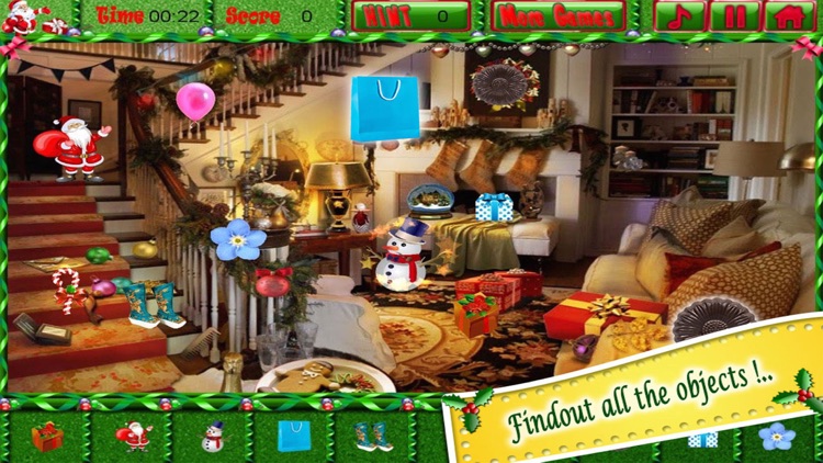 Christmas Eve Find the Hidden Objects