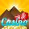 Ancient Pyramid Casino with Gold Slots, Rich Roulette Wheel and More!