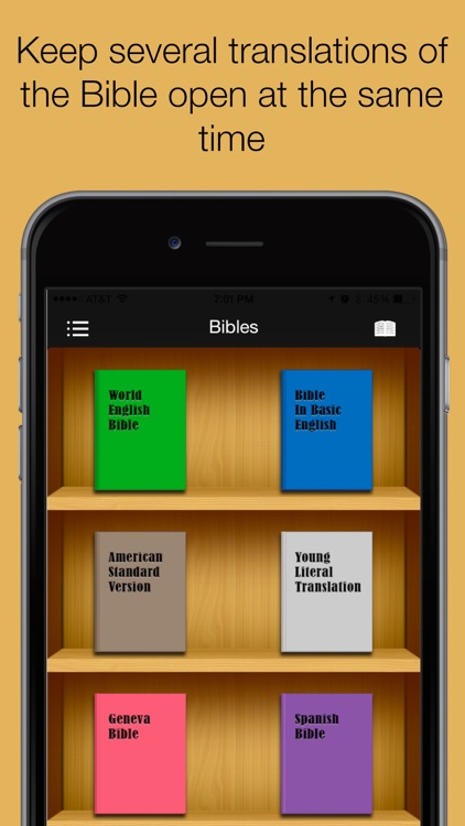 Swipe Bible – Modern English Parallel Bible screenshot-0