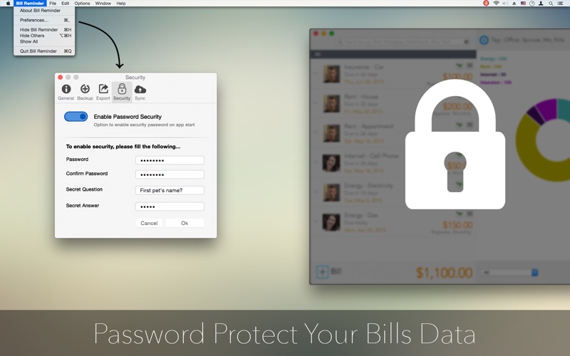 Screenshot #5 for Bill Reminder